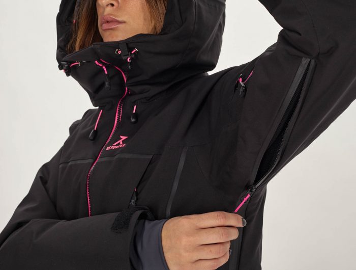 ventilación ropa ski mujer