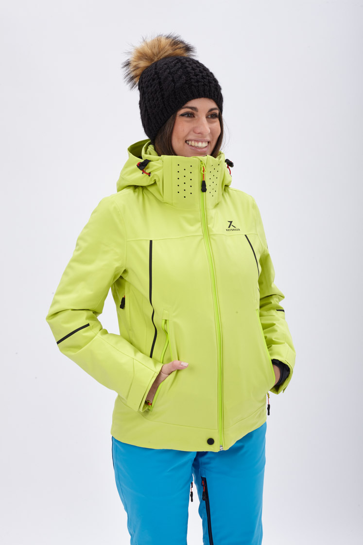 Chaqueta de esquí mujer Baciver - Reforcer, ropa de esquí de alta calidad,  hecha en Europa