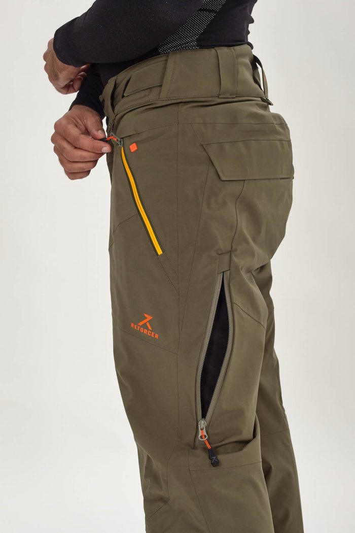 Pantalón de esquí hombre On Fire - Reforcer, ropa de esquí de alta calidad,  hecha en Europa