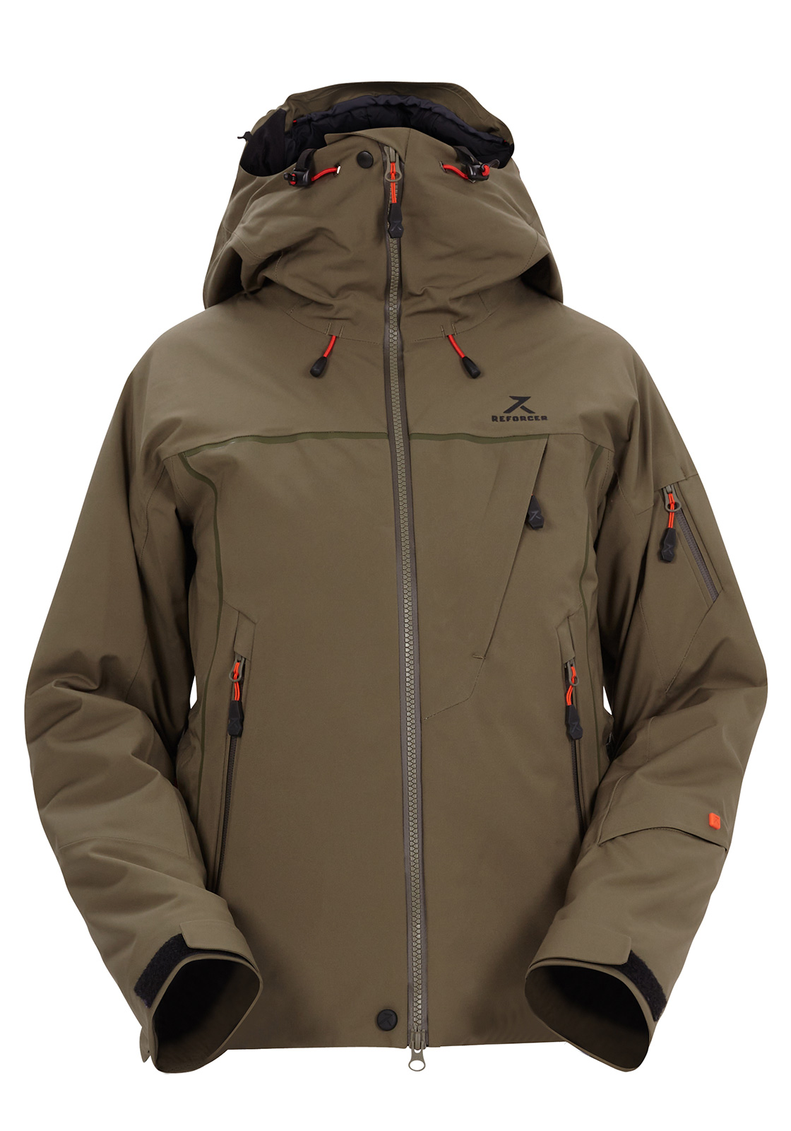 chaqueta-mujer-advancer-verde-crem-verde-front